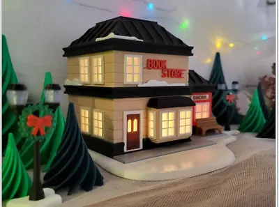 Christmas Book Store 1/64 Scale Diorama Compatible With Hot Wheels Matchbox Cars • $65