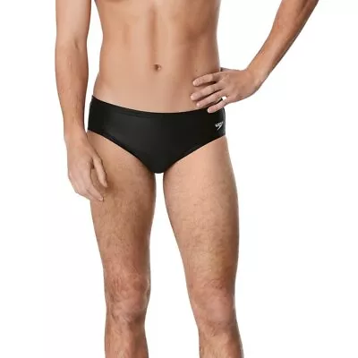 New Speedo Men's Avenger Waterpolo Swim Race Brief 30  705494 • $20