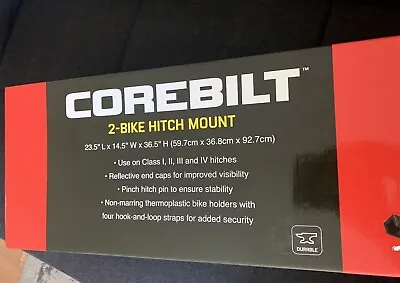 Corebilt 2-Bike Hitch Mount Bike Rack • $70