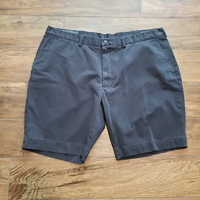 Polo Ralph Lauren Shorts Mens 42 Navy Chino Flat Front Classic Fit Pony Preppy • $27.95