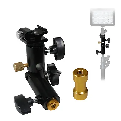 LS Flash Mount Shoe Bracket/Light Stand Mount With Umbrella Reflector Holder • $11.98