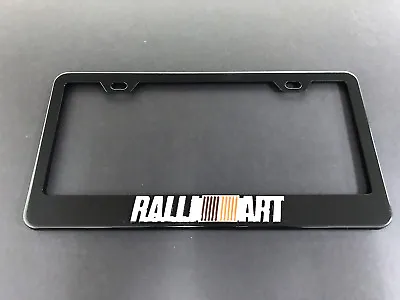 1pc 3D  RALLIART  Black Metal License Plate Frame Holder • $17.95