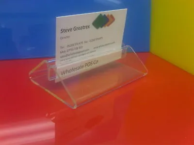 Plastic Acrylic Perspex Menu Sign Poster Gripper Holder Display Pack Of 3 • £8.60