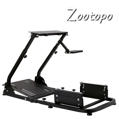 Zootopo  Racing Simulator Cockpit Wheel Stand Adjustable Fits For Logitech PC • £129.99