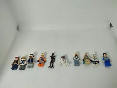 $31.68 • Buy LEGO Star Wars 10X Minifigures Collection Bundle Clone Han Padme �Shipping