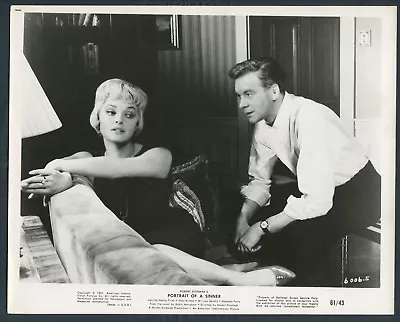 NADJA TILLER TONY BRITTON In Portrait Of A Sinner '61 WATCH SOFA • $16.99