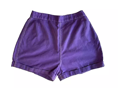 Vintage Sail Mate Purple High Waisted Sailor Shorts/Size S-M • £28.94