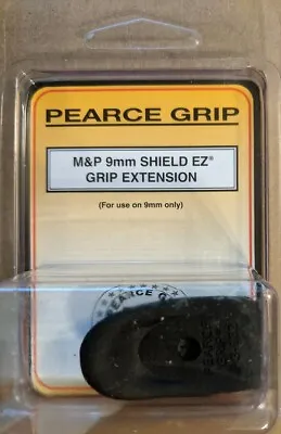 Pearce Grip S&W M&P 9mm Shield EZ Magazine Grip Extension Mag Ext PG-9EZ - NEW • $10.49