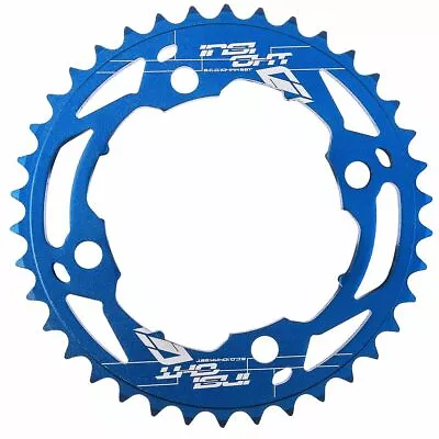 INSIGHT Bmx 4 Bolt CHAINRING  Black/red/blue /silver 104mm • $22.10