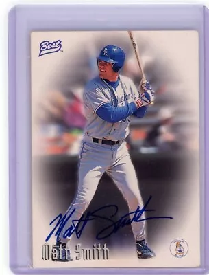 Matt Smith 1997 Best Autograph Series Auto • $2.99