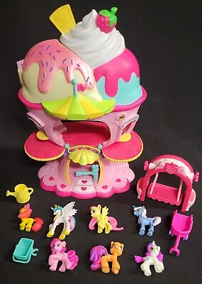 My Little Pony Ponyville Sweet Sunday Dollhouse Playset Pony's Swing 12 Pieces • $37.97