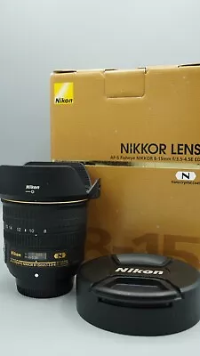 Nikon Nikkor AF-S 8-15mm F/3.5-4.5E ED Fisheye Lens • $869.99