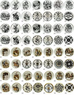 £3.20 • Buy Alice In Wonderland Ceramic Knobs Cupboard Cabinet Drawer Handles Pull (A-MP-20)
