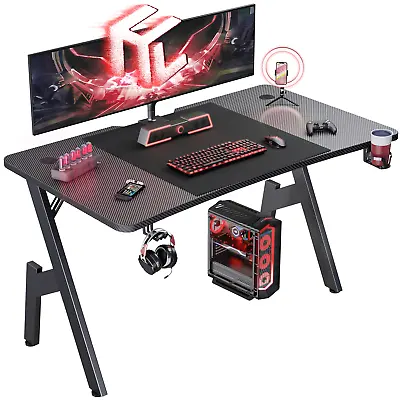 HLDIRECT 47/55Inch Gaming Desk Gamer Gaming Table Computer Desk PC Workstation • $67.99