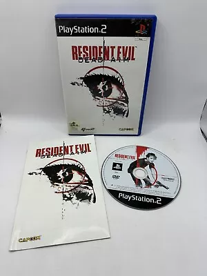 Resident Evil Dead Aim | Playstation 2 | PS2 Game W/ Manual | Sent Tracked Post • $55