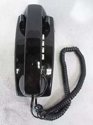 Vintage AT&T Black 2554 Wall Mount Touchtone Telephone (works) • $38.99