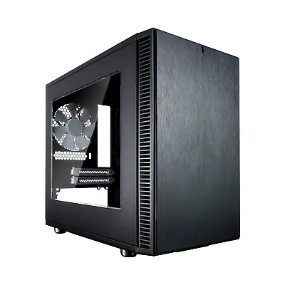 Fractal Design Define Nano S ITX Gaming Case - Black + Window • £49.99