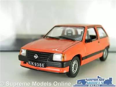 Opel Vauxhall Corsa Nova Model Car Red Mk1 1:43 Scale Ixo Series 1 + Case K8 • £34.99