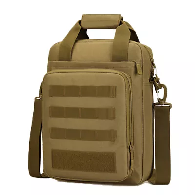 High Density Nylon Cross-body Bag Laptop Bag Hand Bag Tactical Molle Tablet Bag • $61.93