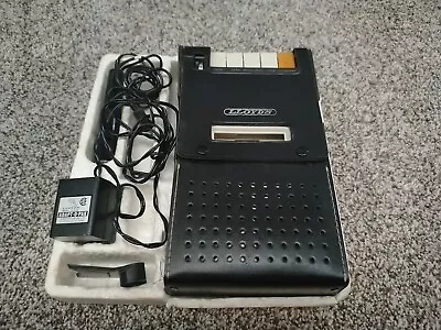 Vintage Lloyd's 1v92A-198C Cassette Tape Recorder With Case Power Cord And Mic • $19.99