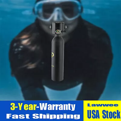 Mini Scuba Tank Dive Diving Equipment Underwater Breath Cylinder Oxygen Tank USA • $85.50