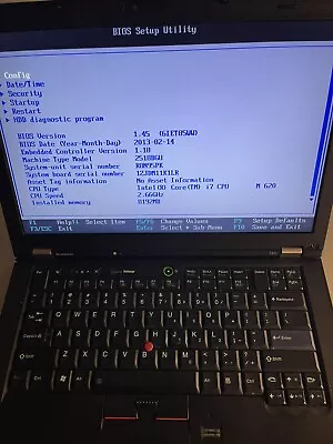 Used Lenovo Thinkpad T410 Intel I7-620M @2.66GHz 8GB RAM For Parts Or Repair • $79.99