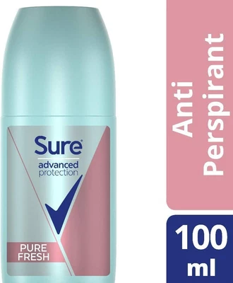 £2.59 • Buy Sure Women Advanced Protection Pure Fresh Deodorant Roll On 100ml Antiperspirant