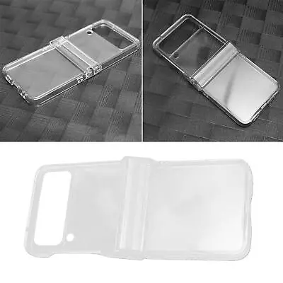For Samsung Galaxy Z Flip 4 Case With Hinge Protection Transparent Cover} T5B1 • $6.92