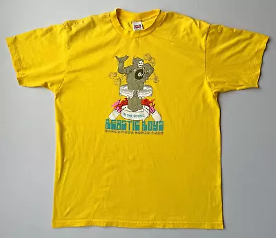 Vintage BEASTIE BOYS In The Round Tour Shirt Sz L / XL Anvil EXCELLENT 1998 Rap • $119.95