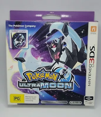 Pokemon Ultra Moon Fan Edition Nintendo 3DS Game - Boxed Complete! • $159