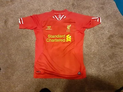 £4.99 • Buy Liverpool Football Shirt 2013/14 Warrior Home Shirt 8 Gerrard Size LB 19  CHEST