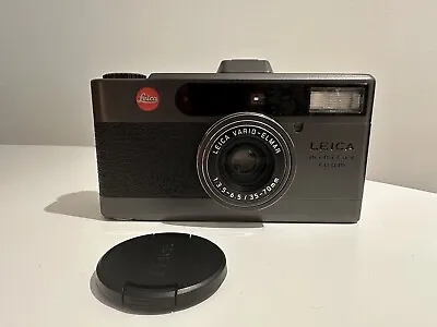 【 Fully Works  EXC +5】 Leica Minilux Zoom Titan Black Compact Camera From JAPAN • $1030