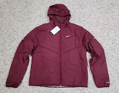 Nike Therma-FIT Repel Running Jacket Maroon DD5644-638 Men’s Size Large • $154.16