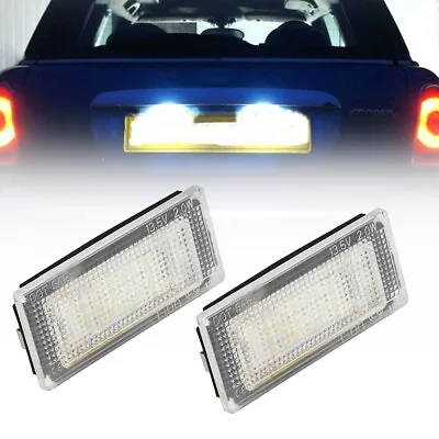 $11.99 • Buy LED License Plate Light Lamp 51247114535 For Mini Cooper S R50 R52 R53 2002-2008