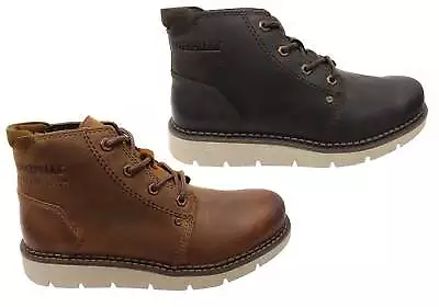 Brand New Caterpillar Mens Comfortable Leather Covert Mid Boots • $132.90