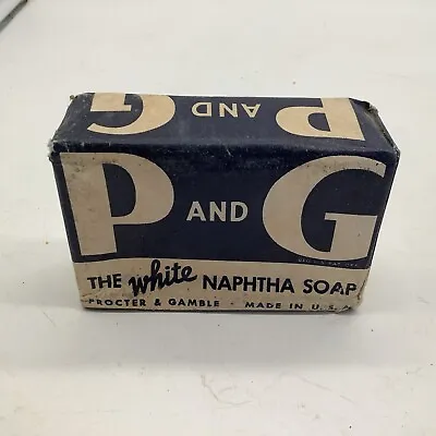 Vintage Proctor And Gamble White Naphtha Laundry Soap Bar P And G Made In USA • $5.95