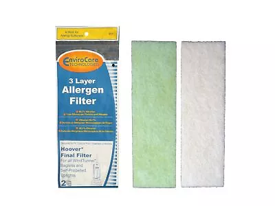 Hoover WindTunnel Self Propelled 3 Layer Final Vacuum Filters 2PK • $8.99