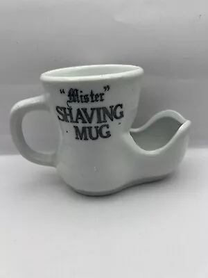 Vintage “Mister” Porcelain Boot Shaped Shaving Mug • $22.50