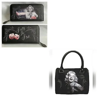 New DGA Marilyn Monroe Bombshell Shoulder Purse & Matching Wallet Set  • $59