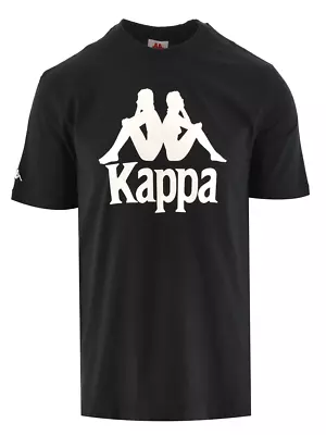 Mens Kappa Black Authentic Tahiti T Shirt • £14.99