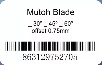 10pcs 45 Degree Mutoh Cutting Plotter Vinly Cutter Blade Knife Tool • $29