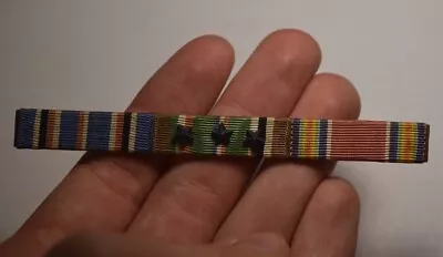 WW2 US Military European Theatre Ribbon Bar • $14.95