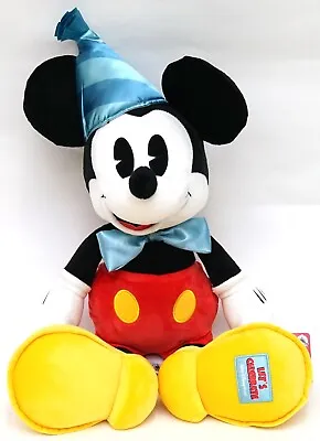 NEW Disney Parks Mickey's 90th Birthday  Let's Celebrate  Mickey Mouse 18  Plush • $20.77