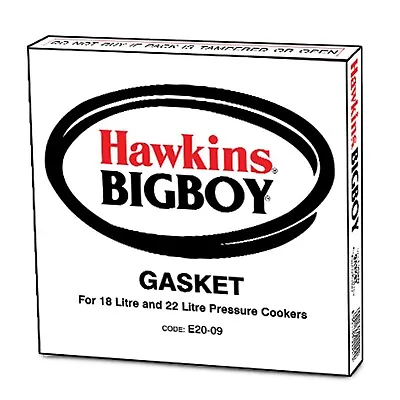 X 2 Hawkins Big Boy Pressure Cooker Gasket Sealing 18- &22 Liter ( E20-09) • $12