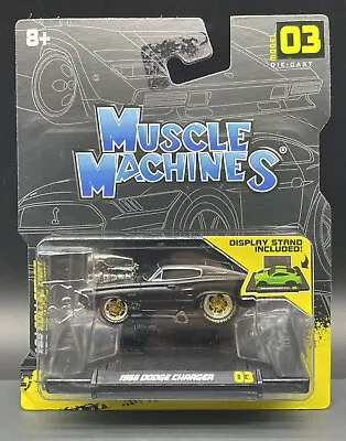 MAISTO Muscle Machines 1966 Dodge Charger CHASE Limited Edition • $14