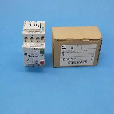 Allen Bradley 140-MN-0160 /C IEC Manual Starter 3 Pole 1.0-1.6A Minor Damage • $42.50