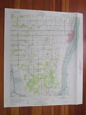 Marine City Michigan 1954 Original Vintage USGS Topo Map • $39.95