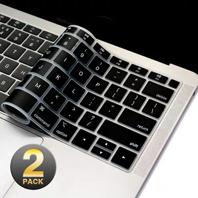 2x Dust-Proof Silicone Keyboard Protector For MacBook Air 11 13 Pro 13 14 15 16 • $13.29