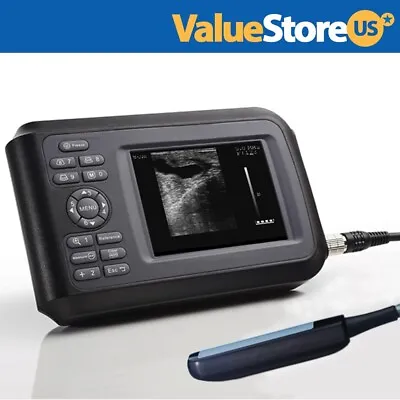 Portable Ultrasound Scanner Veterinary Pregnancy V16 With 7.5 MHz Rectal Probe • $995