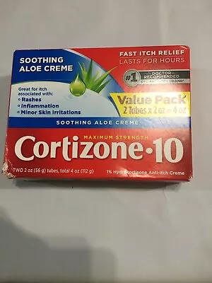 Cortizone-10 Creme - 2 Oz. Tubes 2 Tubes   Exp. 06/2026 • $9.50